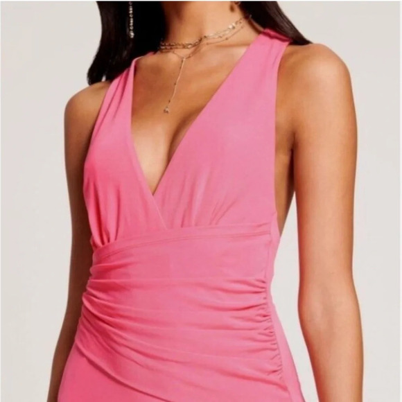 New! Ramy Brooks Gemma dress in wild pink maxi 17488 - Picture 13 of 13